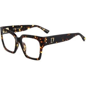 Dsquared2 D20151/G 086 ONE SIZE (55) Havana Férfi Dioptriás szemüvegek kép