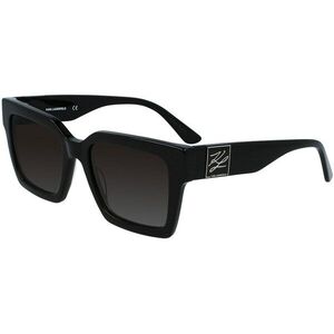 Karl Lagerfeld KL6057S 001 ONE SIZE (52) Fekete Férfi Napszemüvegek kép