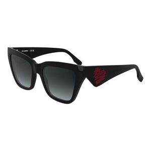 Karl Lagerfeld KL6184S 001 ONE SIZE (53) Fekete Férfi Napszemüvegek kép