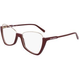 Karl Lagerfeld KL354 601 ONE SIZE (55) Vörös Férfi Dioptriás szemüvegek kép