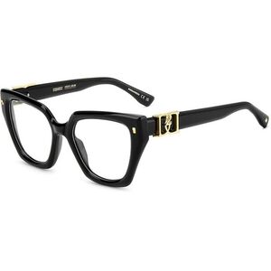 Dsquared2 D20186 807 ONE SIZE (53) Fekete Férfi Dioptriás szemüvegek kép