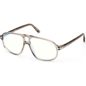 Tom Ford FT6082-B 051 ONE SIZE (57) Barna Női Dioptriás szemüvegek kép