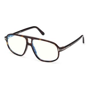 Tom Ford FT6082-B 052 ONE SIZE (57) Havana Női Dioptriás szemüvegek kép