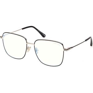 Tom Ford FT6136-B 001 ONE SIZE (56) Fekete Férfi Dioptriás szemüvegek kép