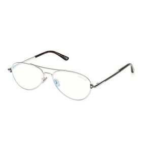 Tom Ford FT6128-B 016 ONE SIZE (56) Ezüst Női Dioptriás szemüvegek kép