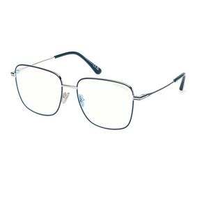 Tom Ford FT6136-B 087 ONE SIZE (56) Kék Férfi Dioptriás szemüvegek kép