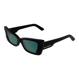 Karl Lagerfeld KL6205S 001 ONE SIZE (52) Fekete Férfi Napszemüvegek kép