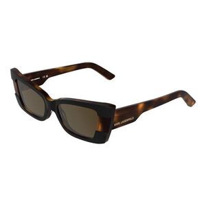Karl Lagerfeld KL6205S 017 ONE SIZE (52) Fekete Férfi Napszemüvegek kép