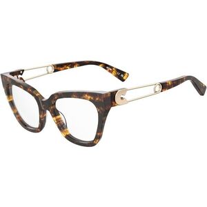 Moschino MOS638 086 ONE SIZE (52) Havana Férfi Dioptriás szemüvegek kép