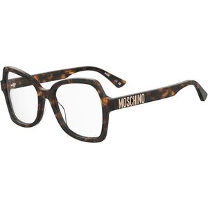 Moschino MOS643 086 ONE SIZE (53) Havana Férfi Dioptriás szemüvegek kép