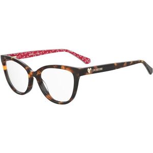 Love Moschino MOL640 2VM ONE SIZE (54) Havana Férfi Dioptriás szemüvegek kép