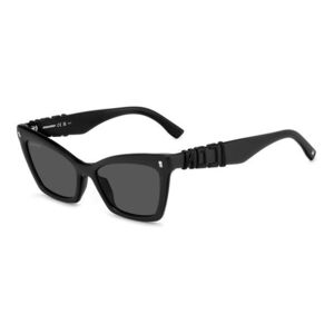 Dsquared2 ICON0026/S 003/IR ONE SIZE (55) Fekete Férfi Napszemüvegek kép