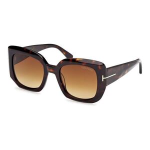 Tom Ford Carla-02 FT1220 52F ONE SIZE (52) Havana Férfi Napszemüvegek kép