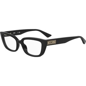 Moschino MOS653 807 ONE SIZE (52) Fekete Férfi Dioptriás szemüvegek kép