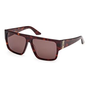 GCDS GD0063 52E ONE SIZE (57) Havana Unisex Napszemüvegek kép