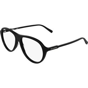 Karl Lagerfeld KL6217 001 ONE SIZE (55) Fekete Unisex Dioptriás szemüvegek kép
