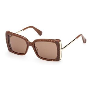 Max Mara MM0166 56E ONE SIZE (53) Barna Férfi Napszemüvegek kép