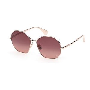 Max Mara MM0168 28F ONE SIZE (57) Arany Férfi Napszemüvegek kép