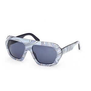 Emilio Pucci EP0252 99V ONE SIZE (58) Kék Férfi Napszemüvegek kép