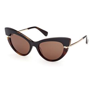 Max Mara MM0187 56E ONE SIZE (56) Havana Férfi Napszemüvegek kép