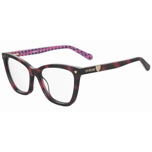 Love Moschino MOL593 HT8 ONE SIZE (54) Havana Férfi Dioptriás szemüvegek kép