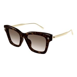 Alexander McQueen AM0483S 002 ONE SIZE (52) Havana Férfi Napszemüvegek kép