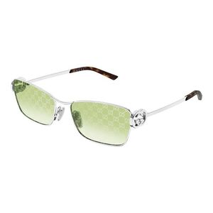 Gucci GG2045S 004 ONE SIZE (58) Ezüst Férfi Napszemüvegek kép