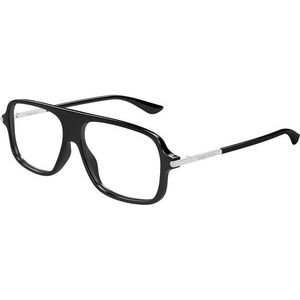 Alexander McQueen AM0555O 001 ONE SIZE (57) Fekete Unisex Dioptriás szemüvegek kép