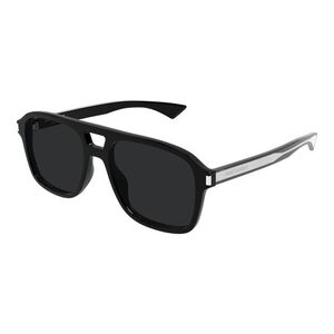 Saint Laurent SL881 001 ONE SIZE (55) Fekete Unisex Napszemüvegek kép