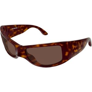 Balenciaga BB0461S 003 ONE SIZE (66) Havana Unisex Napszemüvegek kép