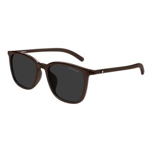 Mont Blanc MB0487SA 002 ONE SIZE (56) Barna Női Napszemüvegek kép
