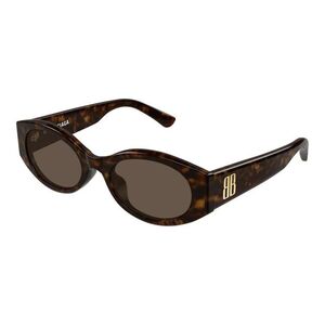 Balenciaga BB0477SA 002 ONE SIZE (53) Havana Férfi Napszemüvegek kép
