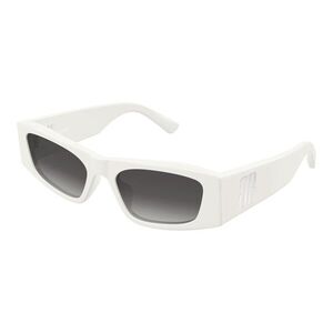 Balenciaga BB0478S 004 ONE SIZE (55) Fehér Férfi Napszemüvegek kép