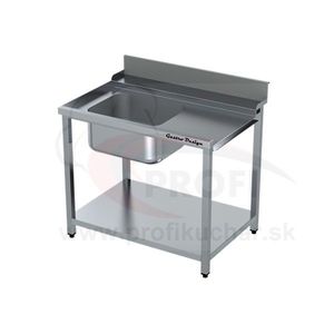 Vstupný stôl k priebežnej umývačke ARISTARCO® – s drezom 1200mm vyobraziť