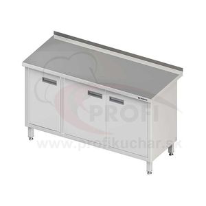 Pracovný stôl krytovaný - krídlové dvere 1200x700x850mm vyobraziť