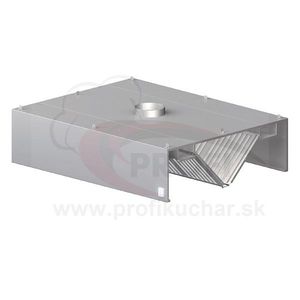 Priestorový odsávač pary - kosený 1300x1800x450mm vyobraziť