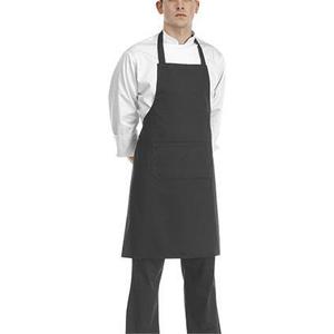 EGOCHEF Kuchárska zástera ku krku EGOchef s vreckom čierna 70x90 cm vyobraziť