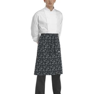 EGOCHEF Kuchárska zástera nízka EGOchef s vreckom - vzor smrtky vyobraziť