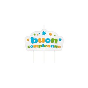 Tescoma tortová sviečka DELÍCIA KIDS, Buon compleanno - farebný mix vyobraziť