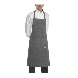 EGOCHEF Kuchárska zástera ku krku EGOchef s vreckom - Grey mix 70x90 cm vyobraziť
