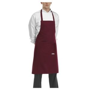 EGOCHEF Kuchárska zástera ku krku EGOchef mikrovlákno s vreckom BORDOVÁ 70x90 cm vyobraziť