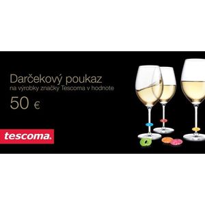 Tescoma darčekový poukaz 50 Eur vyobraziť