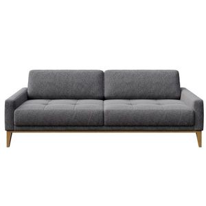Svetlosivá pohovka MESONICA Musso Tufted, 210 cm vyobraziť