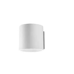 Biele nástenné svietidlo Nice Lamps Roda vyobraziť
