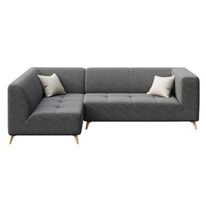 Tmavosivá rohová pohovka MESONICA Toro, ľavý roh vyobraziť