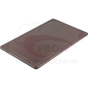 STALGAST Doska na krájanie STALGAST® GN 1/1 hnedá vyobraziť