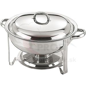 Chafing dish okrúhly, 4 lit vyobraziť