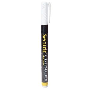 SECURIT Mikro kriedový popisovač, 1 - 2 mm, biely vyobraziť