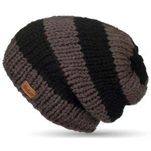 Ručne pletená čapica DOKE Stripes Beanie vyobraziť