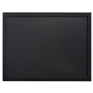 SECURIT Nástenná popisovacia tabuľa WOODY, čierny 40x60cm vyobraziť